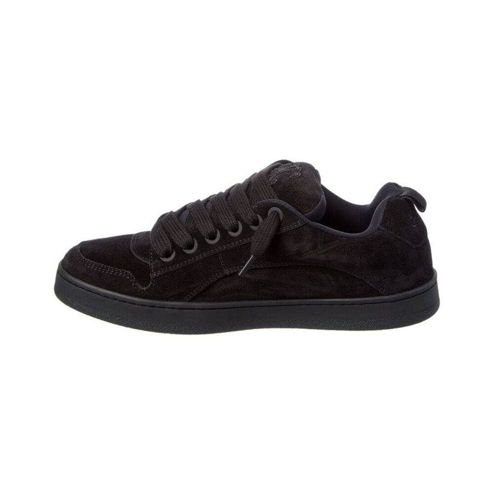 Celine Huntington Suede Sneaker, Black - Picture 2 of 5